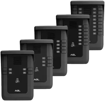 AGL S500 Multi-Apartment Intercom, 4 to 16 Points